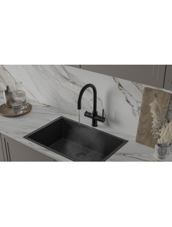 Система мгновенного кипячения воды 4в1 AQUAHOT MILAN BM (черный матовый)