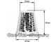 Терка для драников для мясорубки Хольт