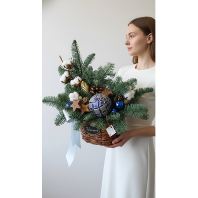 Новогодняя композиция № 1123