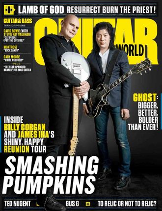 Guitar World Magazine August 2018 Smashing Pumpkins Cover Иностранные музыкальные журналы, Intpress