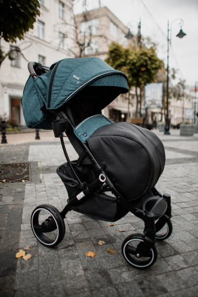 Детская коляска BUBAGO Model A Бирюзовый