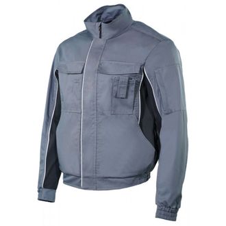 Куртка мужская летняя KS 201 P, серый (с карманом для рации)