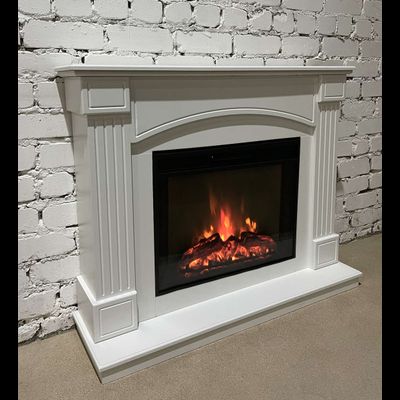 Электрокамин Грация WT с очагом Sparta 25.5 LED