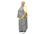 Комфортная юбка Арт. 5151 (Цвет серый) Размеры 58-84