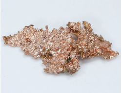 Медь самородная, коллекционный образец, США (28*13*4 мм, 1,4 г) №28726