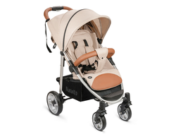 Коляска прогулочная Nuovita Corso Beige, Argento/Бежевый, Серебристый