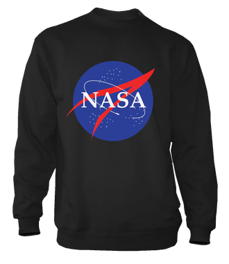 Черный свитшот "NASA" (фото)