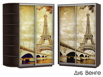 Шкаф-купе Дуо-Фото (Париж) 1200*450*2200