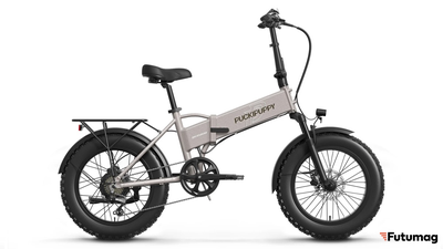 Электровелосипед PUCKIPUPPI DACHSHUND серый