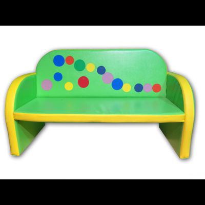 Мягкий каркасный диван для ДОУ