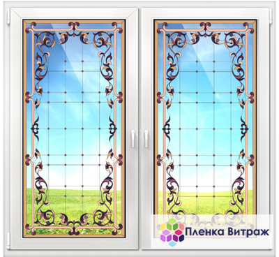 Витражная пленка  KL №92