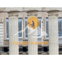 Колона из камня круглая 5
