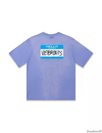 Футболка Vetements Hello Унисекс