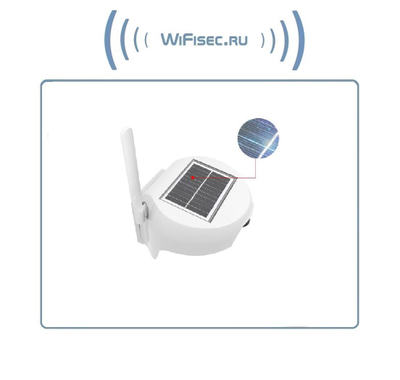 FreeCam, Всепогодная автономная беспроводная (WiFI) IP видеокамера на аккумуляторе с DVR на солнечной батарее, HD (Clever Dog)