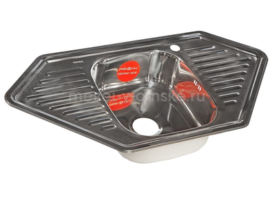 Мойка врезная угловая PREMIAL PL9550B