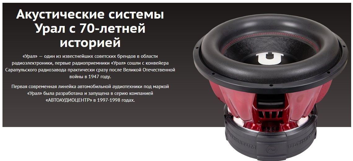 Акустика в машину урал