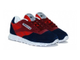 Женские кроссовки REEBOK CLASSIC замшевые красно-синие