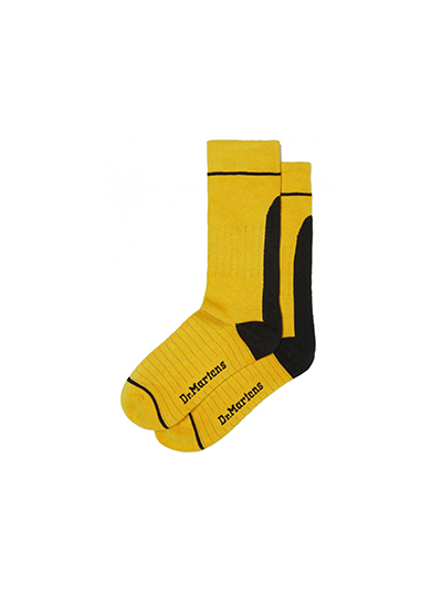 Носки Dr Martens Comfort Dot Dms Yellow Желтые Высокие