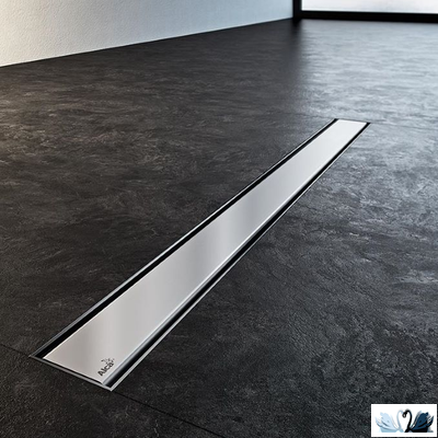 Душевой лоток Alcadrain APZ13-DOUBLE9-750 Fit and Go в комплекте с решеткой