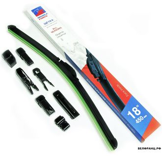 Щетка стеклоочистителя 26" (650 мм) "DOUBLE FORCE", бескаркасная DFF26