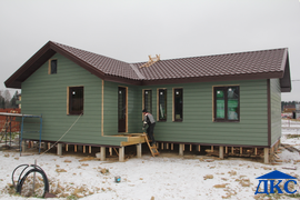 Каркасный дом - Извара, Ломоносовский район