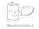 Mirwell-351226C3(R/L) 1200*800*2260mm