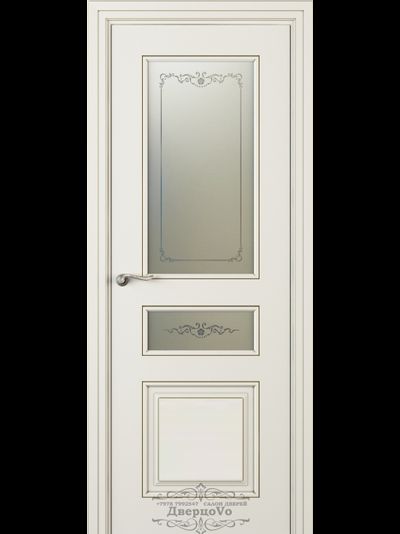 PORTE RICHI (Беларусь). АУРА, БЬЯНКА (ЛЧ53-С2), Ral 9010/ ПАТИНА ЗОЛОТО. СТЕКЛО БРОНЗА с ПЕСКОСТРУЙНОЙ ОБРАБОТКОЙ