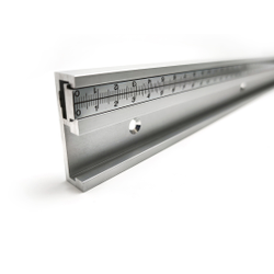 T-TRACK  с двумя пазами 19.3 мм + линейка (подвижная в пазу) 100 см.