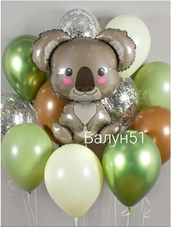 10 шаров на грузе + фигура