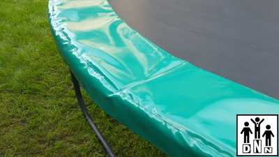 Защитный мат для батута зеленый