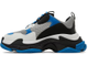 Balenciaga Triple S Sneaker Black Grey Blue