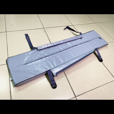 Комплект мягких накладок 101-24 серые ПВХ