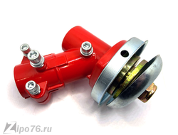 Редуктор для триммера 9 зубов 28 мм штанга