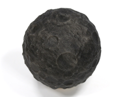 Шар Обсидиан, "Луна", Мексика (48 мм, 151 г) №35780