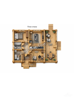 «Альциона»  11,72 х 9,22 м — 97,05 м²