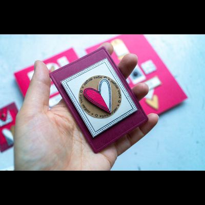 ФП штамп "Я люблю тебя" круг