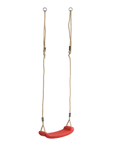 Качели Лодочка красная