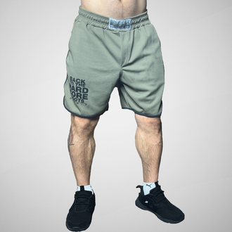 Шорты NEBBIA светлый хаки