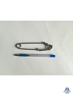 Карабин булавка 12см нерж. проволока 3.2мм