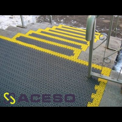 Сотовое грязезащитное, противоскользящее покрытие антикаблук, 10 мм, цена за 1 кв.м цвет в ассортименте