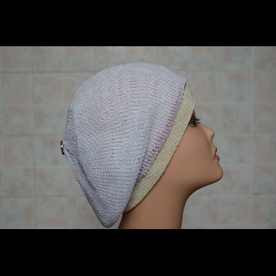 Итальянский летний берет Vizio Италия 2204 белый