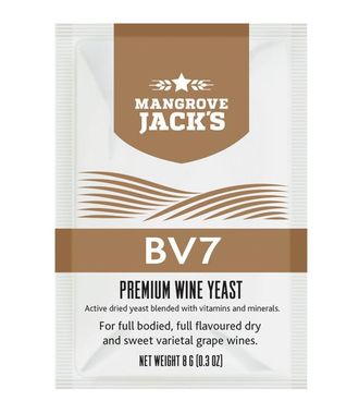 Винные дрожжи Mangrove Jack's BV7, 8 г