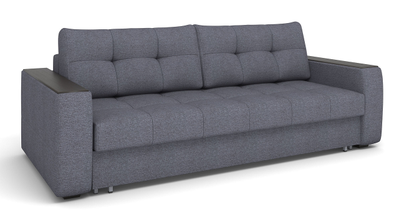 ДВУСПАЛЬНЫЙ РАСКЛАДНОЙ ОРТОПЕДИЧЕСКИЙ ПРУЖИННЫЙ ДИВАН СИЭТЛ, МЕТАЛЛООСНОВА, СО СПАЛЬНЫМ МЕСТОМ И МЕХАНИЗМОМ ПАНТОГРАФ