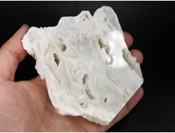 Халцедон, Кварц, срез полированный, Россия, Северный Кавказ, КЧР, Усть-Джегутинский район (108*105*37 мм, 396 г) №27453