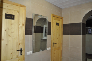 Душевые. Общий холл