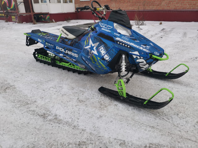 Наклейки на снегоход Polaris Axys Pro RMK 2016 2017 2018 2019 №1517