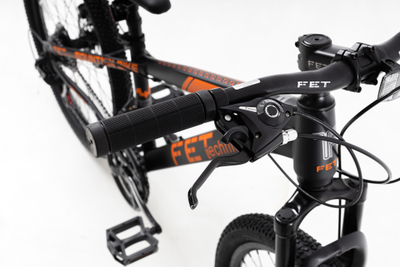 FET technics Limited Edition 24" Черный/оранжевый (21 скорость, дисковые тормоза)