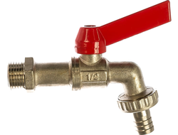 Кран водоразборный 1/2" HP со штуцером VT051 [2052]
