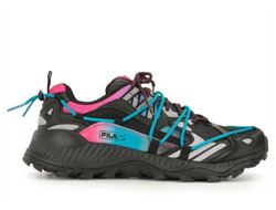 Кроссовки Fila Expeditioner черные с розовым и голубым мужские