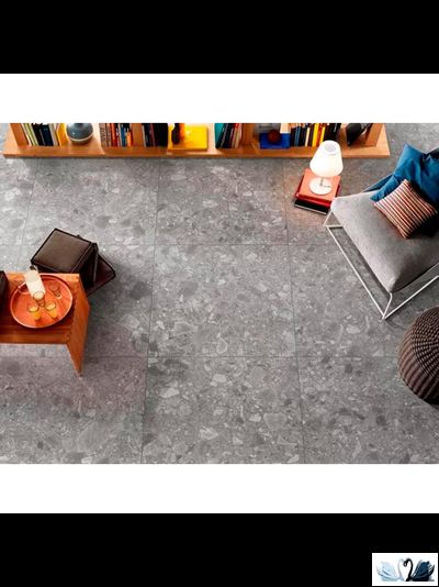 Керамогранит Zerde Tile Palladino light grey 60х60 см матовый